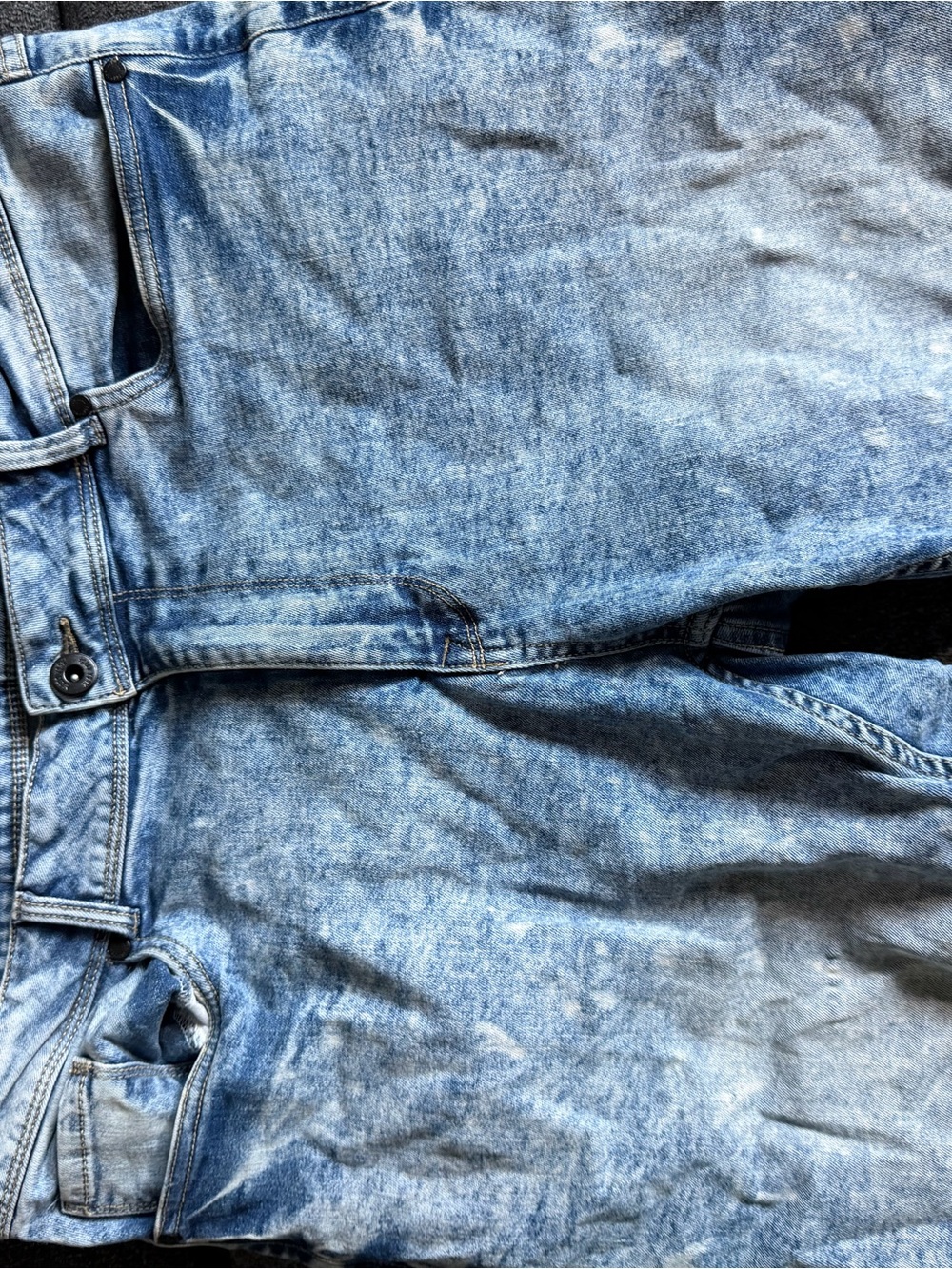 Classic Zoo York Light Blue Men's Jeans Shorts Comfortable Everyday Denim